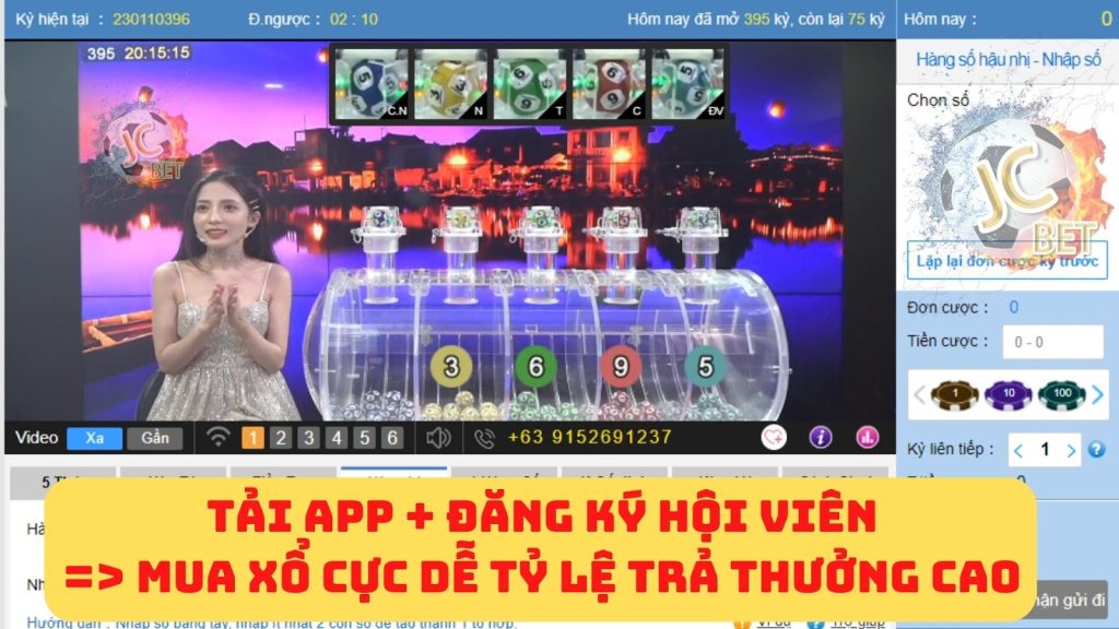 đặt cược xổ số online