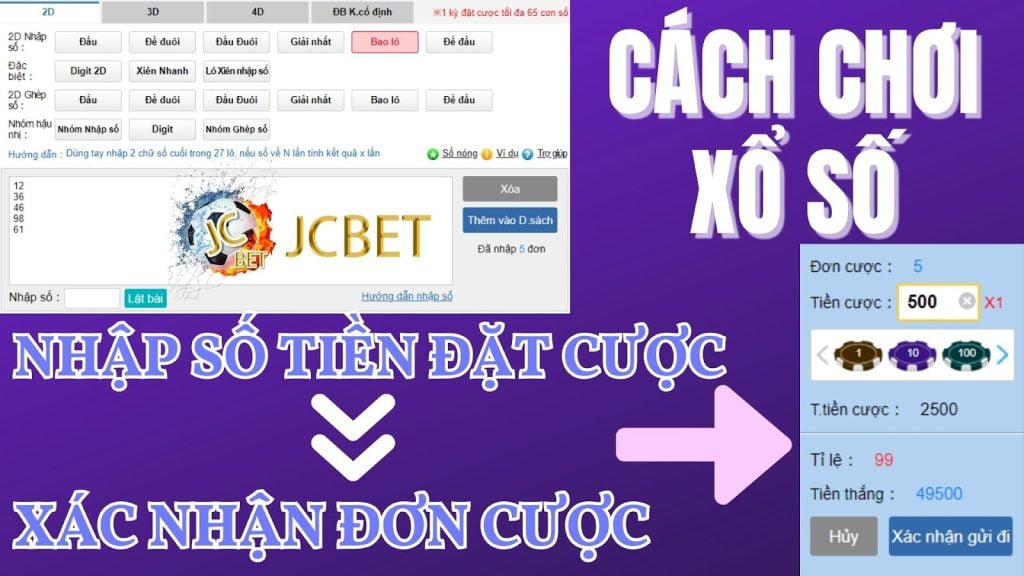 Cách chơi xổ số nhanh